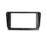 JUNPIY 9 Inch Radio Fascias Stereo Panel Audio Dashboard Player Install Surround Trim Panel Frame, for NISSAN, for Micra, KICKS 2017 Bezel Radio Fascia
