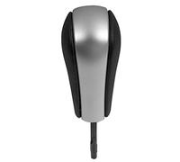 JUNPIY Automatic Gear Shift Stick Knob Lever Shifter Car Styling, for, E39 E46 E53 E60 E61 E63 E64 E83 E81 E82 E87 E90 E91 E92 E93 Gear Shift Knob(Short Silver)