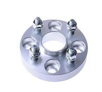 JUNPIY Car wheel gasket 2 Pieces(1 Pair) 4 Holes Wheel Spacers Adapters PCD 4x114.3 CB 67.1mm, for Hyundai, for Elantra, forged Aluminum Wheel Spacers Car Wheel Spacers(Silver)