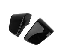 JUNPIY Chrome Motorcycle Battery Side Fairing Guard Cover Black Moto Accessories Shadow ACE VT400 VT750 1997-2003 Motorcycle Side Cover(Black)
