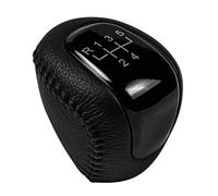 JUNPIY for Buick, for Excelle 2008 2009 2010 2011 2012 Leather Gear Shift Knob Lever Gaiter Boot Cover Case Collar Gear Shift Knob(Black B)