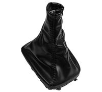 JUNPIY for Buick, for Excelle 2008 2009 2010 2011 2012 Leather Gear Shift Knob Lever Gaiter Boot Cover Case Collar Gear Shift Knob(Black A)