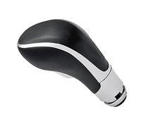 JUNPIY for Opel, for Vauxhall, for Insignia, for Buick, for Regal Interior Parts Automatic PU Leather Gear Shift Head Shifter Lever Knob Gear Shift Knob(Black)