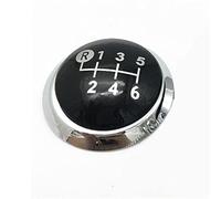 JUNPIY for Toyota, for Corolla, 1.8MT, for RAV4, for AVENSIS for Yaris D4D for Urban for ALTIS, for Scion, 5/6 Speed Gear Shift Knob Emblem Cap Gear Shift Knob(6 Speed Black)