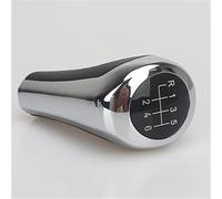 JUNPIY Gear Knob Chromed MT 5 6 Speed Gear Shift Knob, for, E46 E53 E60 E61 E63 E65 E81 E82 E83 E87 E90 E91 E92 X1 X3 X5 1356Series Pen Gear Shift Knob(Black 6-Speed)
