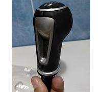 JUNPIY Gear Knob Gear Shift Knob Gaiter Boot Cover Case Lever Stick, for Seat, for Leon II for Toledo III for Altea XL 2005-2009 2010 2011 2012 Gear Shift Knob(Black 5 Speed Gear)