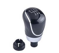 JUNPIY Gear Knob MT Gear Shift Knob 5 6 Speed Knob Lever for, for Focus, 2 MK2 FL MK3 MK4 MK7, for Mondeo, for KUGA for Galaxy, for Fiesta, Gear Shift Knob(Black 6speed)