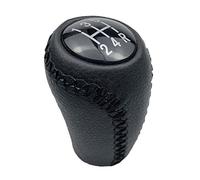 JUNPIY Leather Gear Shift Knob Lever Stick, for Mazda, 3 BK BL 5 CR CW 6 II GH CX-7 ER MX-5 NC 2006-2009 2010 2011 2012 2013 Gear Shift Knob