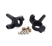 JUNPIY Metal Bevel Gear Drive Shaft Steering Knuckle C-Hub Carrier Link Mounts, for AR60 Axle Axial, for Wraith RR10 Bomber Rig RC Rock Racer Suspension Control Arm Link(E)