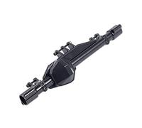 JUNPIY Metal Front Rear, for AR14B Axle Housing Steering Knuckle C-Hub Hex Rotor Caliper, for 1/10 RC Rock Bouncer, for Axial RBX10 Ryft Suspension Control Arm Link(Rear Housing-BK)