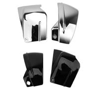 JUNPIY Motorcycle Battery Side Left Right Fairing Protection Guard Cover, for YAMAHA, V-Star 650 DragStar 650 XVS650 XVS650A V-Star 400 Motorcycle Side Cover(Black)