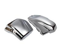 JUNPIY Motorcycle Chrome Battery Sdie Covers Left Right Fairing Guard, for YAMAHA, Dragstar V-Star XVS1100 Classic Custom 1999-2011 2010 Motorcycle Side Cover