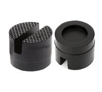 JUNPIY Universal Car Lift Jack Stand Rubber Pads Frame Protector Adapter Floor Slotted Car Jack Rubber Pad, for Lexus, for Subar, for Fiat, for VOLVO Car Jack Pad(Jack rubber pad)