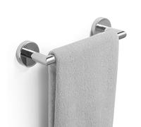 JunSun Bathroom Towel Bar 9 Inch Polished Chrome Towel Racks Wall Mount Bath Hand Towel Holder Modern Home Decor Towel Rods Bathroom Hardware Stainless Steel Towel Hangers Towel Rail Single Towel Bars