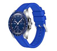 Juntan 20mm 22mm Curved Ends Silicone Watch Strap Universal Soft Rubber Sport Replacement Watch Straps for Moonswatch Multiple Colors Watch Bands Men Women