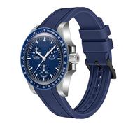 Juntan Curved Ends Silicone Watch Strap 20mm 22mm Universal Soft Rubber Sport Replacement Watch Bands Straps for Moonswatch Multiple Colors Watch Bands Men Women