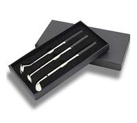 JUNTAO Mini Golf Club Putter Ballpoint Pen Golfers Gift Box Set Desktop Decor for School Supplies Golf accessories (B)