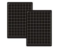 Junterone 2Pcs 9inch W 12.5inch L Magnetic Cutting Shim Grid Magnetic Shim Embossing Machine Die Pads Magnetic Shim for Die Cutter