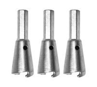 Junterone 3PCS Wire Twisting Tools Hex Handle Electrician Quickly Twister 1.5-6 Square 2-6 Way Twister Wire for Power Drill Drive