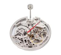 Junterone Automatic Hollow Watch Movement Automatic Mechanical Watch Movement with Plastic Storage Box ForOld Part Replacement