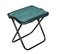 Junterone Camping Portable Folding Stools Ultralight Storage Chair MIni Fishing Chair Travel Picnic Furniture Easy to Use Green