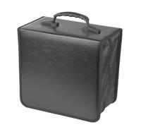 Junterone CD/DVD Storage Organizer Case with 400 Capacity Portable High Capacity CD Holder for Home and Travel