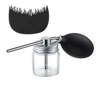 Junterone Diatomaceous Earth Bulb Duster Portable Fiber Powder Sprays Bottle forMulti Purpose Indoor andOutdoor Use forHair,Fiber Powder Sprays Bottle