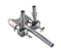 Junterone Drum Mount Clamp Holder Rack Drum Holder Bracket Support for Drummer Drum Percussion Instrument Replacement Accessory