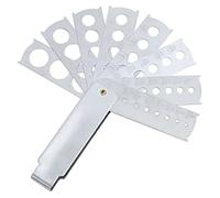 Junterone Gem Measuring Tool Jewelry Tool Jewelry Equipment Accessory Diamond Gem Gauge Stone Measuring Tool for Gem Diamond