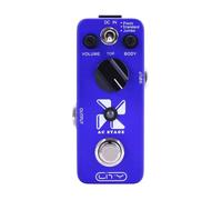Junterone Guitar Effect Pedal Acoustic Simulation AC Stage Electric Guitar Effect Pedal 3 Modes Piezo/Standard/Giant True Bypass