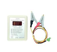 Junterone Handheld DC Milliohmmeter Low Resistance Tester Meter Four Wire Kelvin Measurement Rechargeable 20R 1-1999mΩ SmallClip