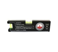 Junterone High Precision 200mm Magnetic Level Ruler ABS Millimeter Scale Angle Gauge Level Building Measuring Leveler Tools