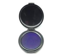 Junterone Ink Pad for Fingerprints Portable Drying Ink Pad Blue 1 PCS Plastic