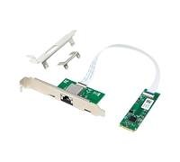 Junterone M.2 B+M KEY 5Gbps Gigabit Network Card RTL8126 Chip Single Port Wired Network Adapter Gaming Network Card