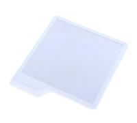 Junterone Mirror Fashion Silicone Mirror Self-Adhesive Shaving Shaving Makeup Shower Silicone Travel Toilet White