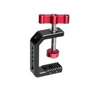 Junterone Photography C Clamp Adjustable Aluminum Alloy Clamp for Desktop Mount Holder Camera Hot Shoe for DSLR Camera L