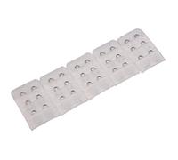 Junterone Removable 5 Pcs White Bra Extenders 2x3 Hooks Strap New