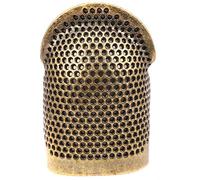 Junterone Sewing Thimbles,Retro Sewing Thimble Finger Protector Shield Protector Fingertip Thimble Pin Needles Partner Thimbles for Sewing Sewing Tools S