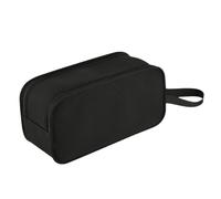 Junterone Travel Case Hair Dryer Brush Holder Portable Storage Bag Travel Organizer Styler and Attachments Black Carrying Case