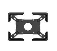 Junterone Wall Mount Tablet Enclosure Tablet Bracket Wall Hanging Tablet Enclosure UTC-10 Black