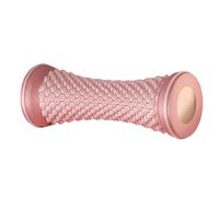 Junterone Yoga Fascia Ball Foot Massage Wheel Foot Tendon Dredging Roller Multifunctional Foot Massage Wheel Pink