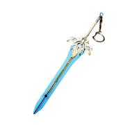 junweideyi 17cm Mini Weapons model keychain, sword Shape Key Chain，Cool Weapons model Keychain for Men And Women (Style 6)