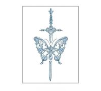junweideyi 5PCS Safe herbal tattoo stickers,Realistic Temporary Tattoos,Tiny Small Removable Tattoos, Fake Tattoos That Look Real And Last Long. (Style 110)