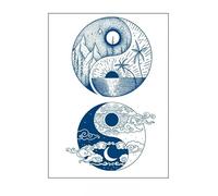 junweideyi 5PCS Safe herbal tattoo stickers,Realistic Temporary Tattoos,Tiny Small Removable Tattoos, Fake Tattoos That Look Real And Last Long. (Style 320)