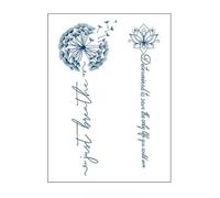 junweideyi 5PCS Safe herbal tattoo stickers,Realistic Temporary Tattoos,Tiny Small Removable Tattoos, Fake Tattoos That Look Real And Last Long. (Style 114)