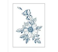 junweideyi 5PCS Safe herbal tattoo stickers,Realistic Temporary Tattoos,Tiny Small Removable Tattoos, Fake Tattoos That Look Real And Last Long. (Style 365)