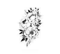 junweideyi 5PCS tattoo stickers,Realistic Temporary Tattoos,Removable Tattoos, Fake Tattoos That Look Real And Last Long (Style 6)