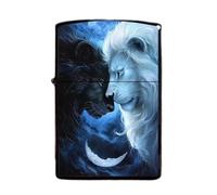 junweideyi Chinese Style Lighter 2025 New Year Gifts，Replaceable for Zippo (Only Case), Compatible Insert Size 3.6cm * 1.2cm * 5cm (Style 8)