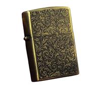 junweideyi Chinese Style Lighter 2025 New Year Gifts，Replaceable for Zippo (Only Case), Compatible Insert Size 3.6cm * 1.2cm * 5cm (Style 6)