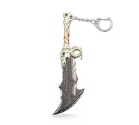 junweideyi GOW Keychain Kratos Leviathan Axe Keychain Blades of Chaos Keychain Gifts for Men Teens Game Fan (Style 20)